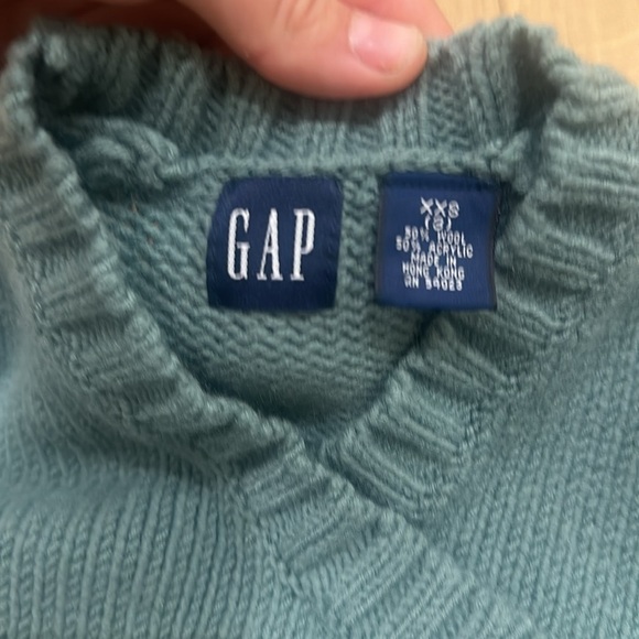 Vintage baby gap knit sweater wool 3T - Picture 3 of 4